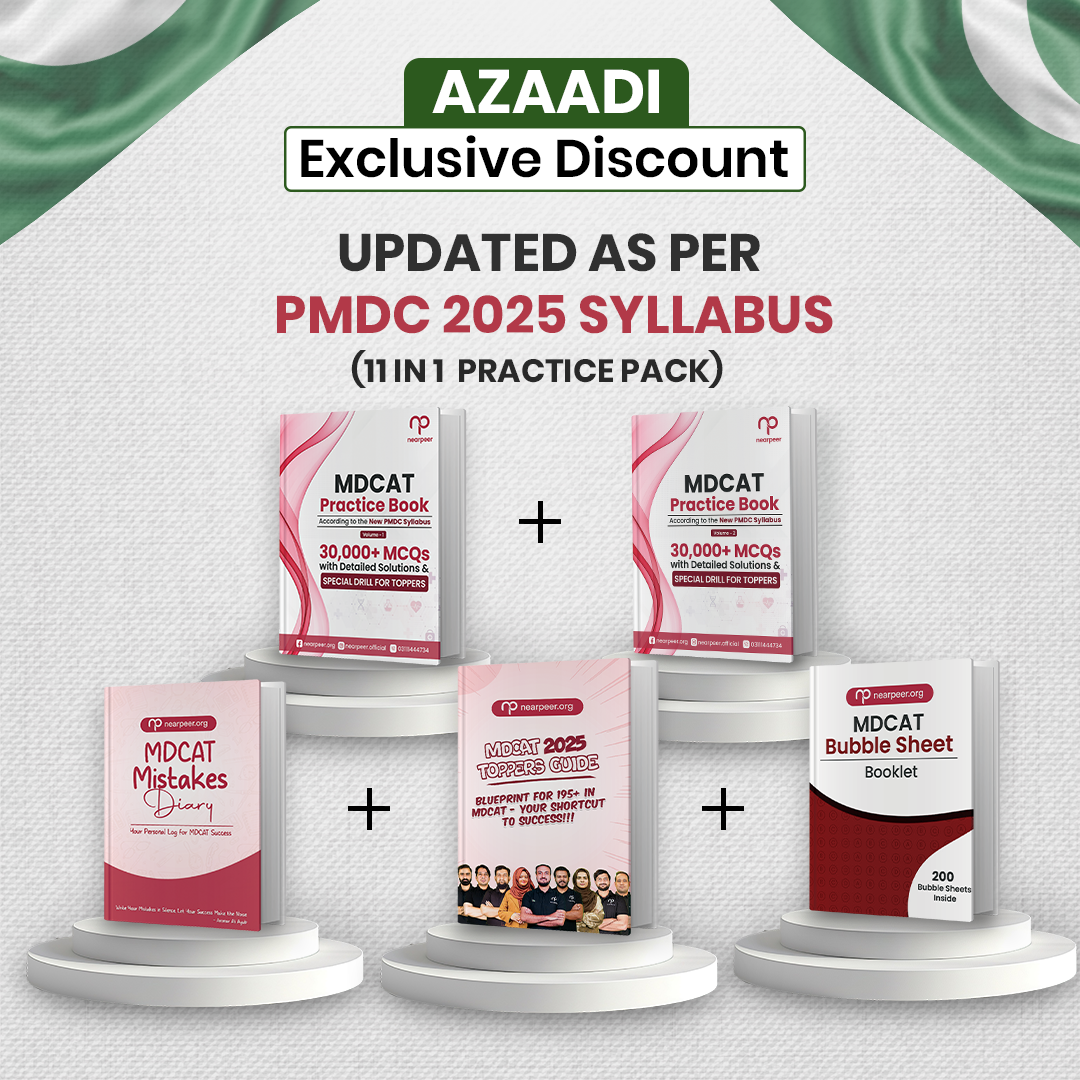 11-in-1 | Nearpeer MDCAT Practice Pack | Best Value Offer