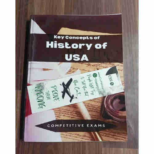 Key Concepts of History of USA by Shaharyar Publishers @CSS_Pakistan