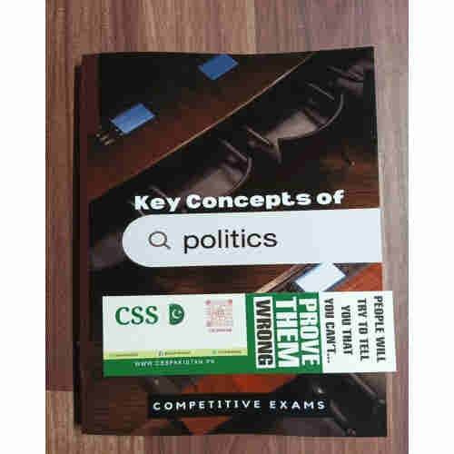 Key Concepts of Politics by Shaharyar Publishers @CSS_Pakistan