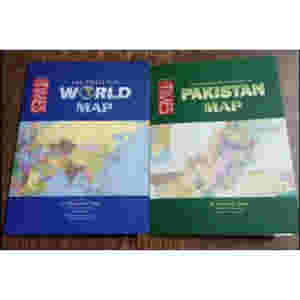 Set of Pakistan Map + World Map JWT