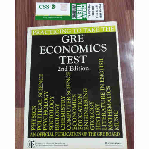 Practicing to Take The GRE Economics Test by Warner Books 2nd Edition