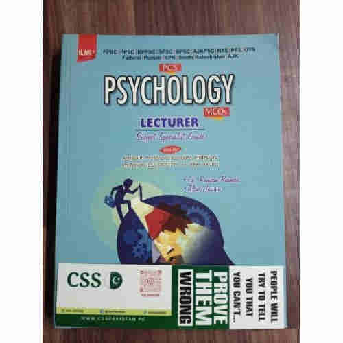 Psychology MCQs for PCS by Ch. Ramzan Rasheed & Altaf Hussain ilmi