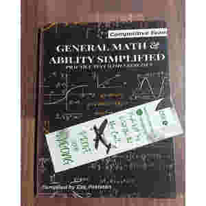 General Mathematics & Ability GMA Simplified For CSS by Shaharyar Publishers
