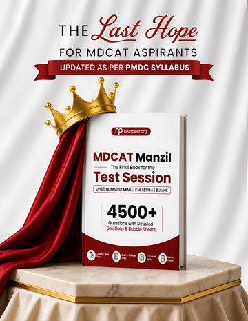 MDCAT Manzil Test Session Book