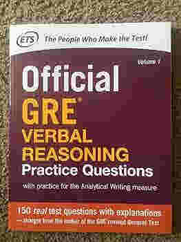 ETS Official GRE Verbal Reasoning Practice Questions