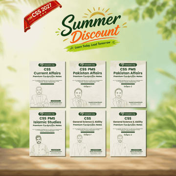 CSS 2027 Compulsory Subjects Premium Handwritten Notes Bundle - Pak Affairs V1 & V2, GSA V1 & V2, Islamic Studies, Current Affairs