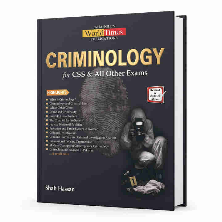 Criminology By Shah Hassan