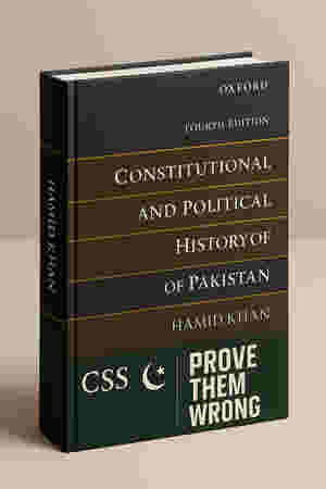 Constitutional and Political History of Pakistan by Hamid Khan Oxford Latest 4th Edition 2023-24
