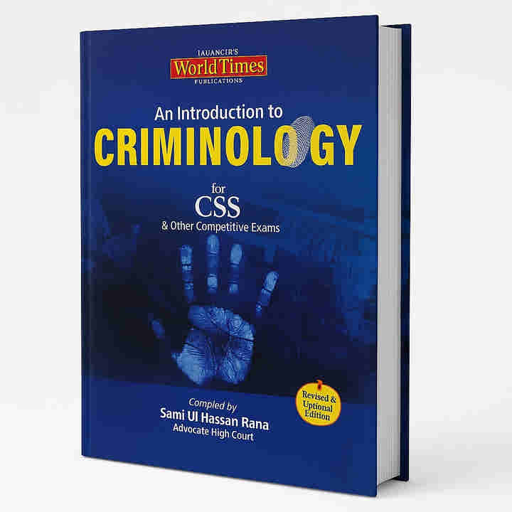 An Introduction to Criminology By Sami-ul-Hassan