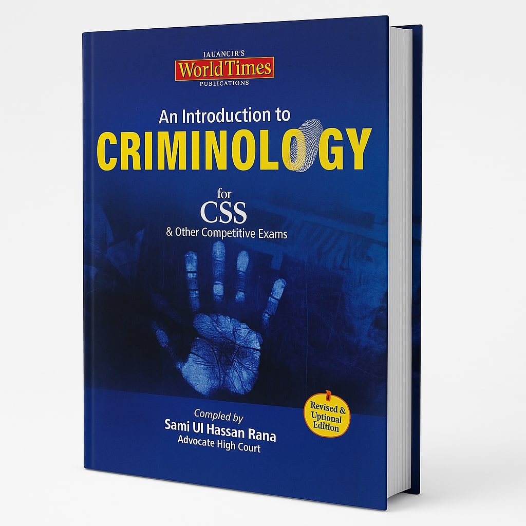 An Introduction to Criminology By Sami-ul-Hassan