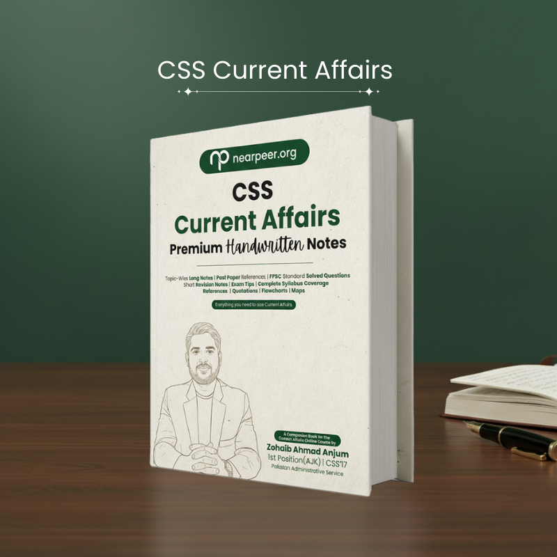 CSS Current Affairs Premium Handwritten Notes by Zohaib Ahmad Anjum