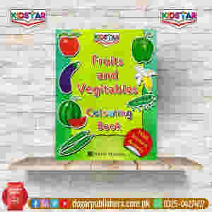 Fruits & Vegetables Colouring Book