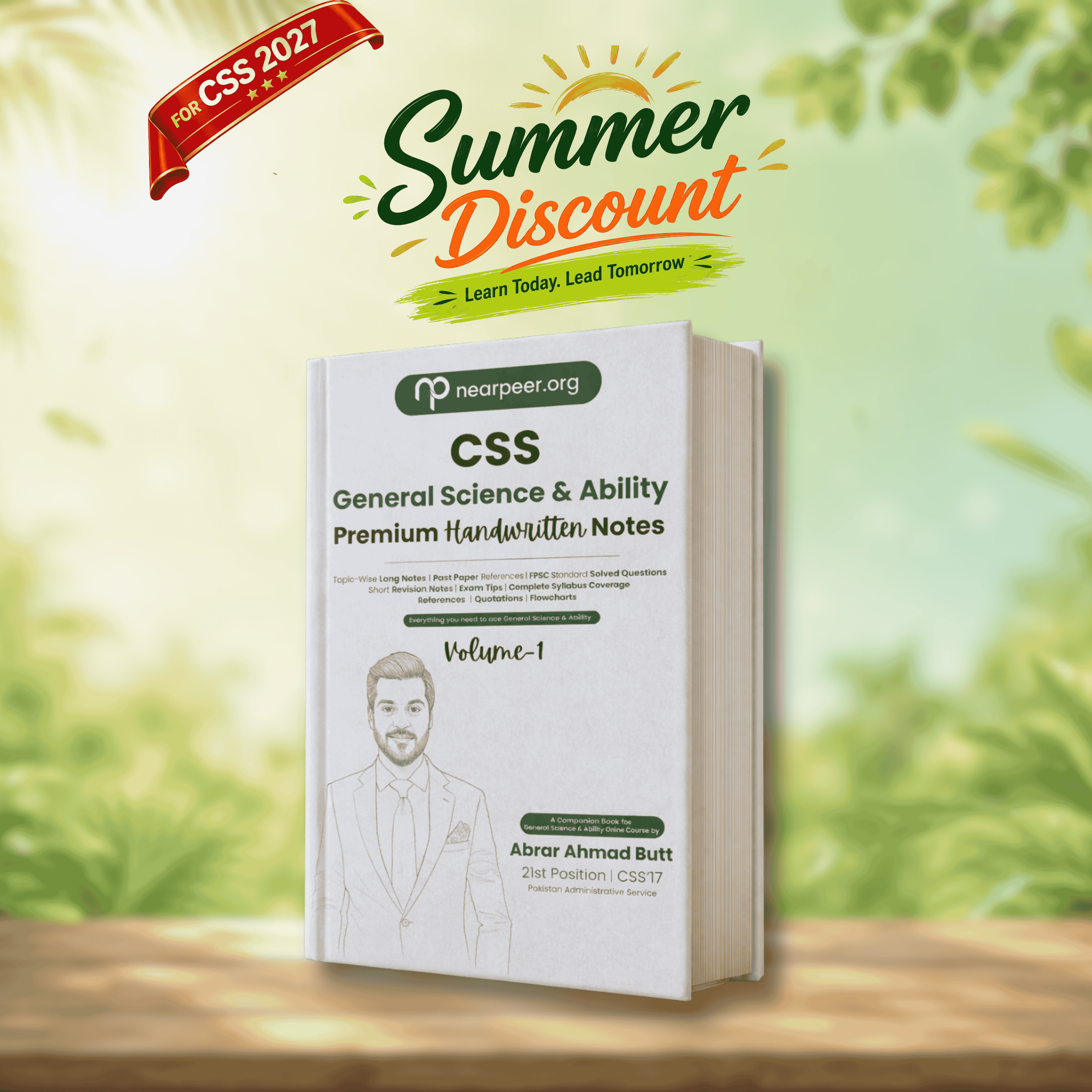 CSS General Science & Ability Premium Handwritten notes by Abrar Ahmad Butt Volume 1