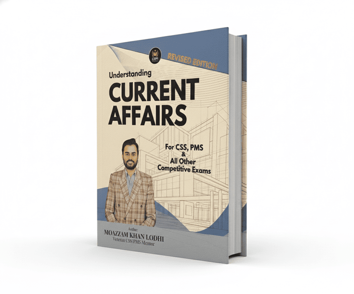 Understanding Current Affairs for CSS PMS By Moazzam Khan Lodhi (2025 Edition)