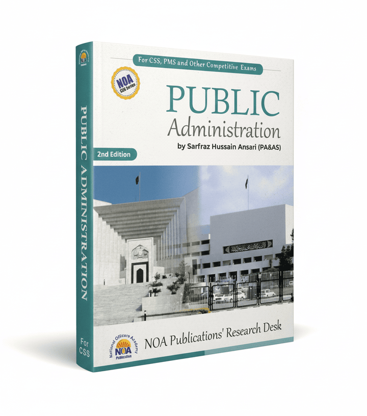 Public Administration by Sarfaraz Hussain Ansari NOA