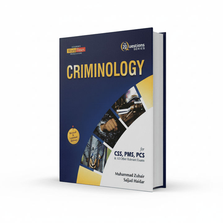 Top 20 Questions Series: Criminology by M. Zubair & Sajjad Haidar JWT