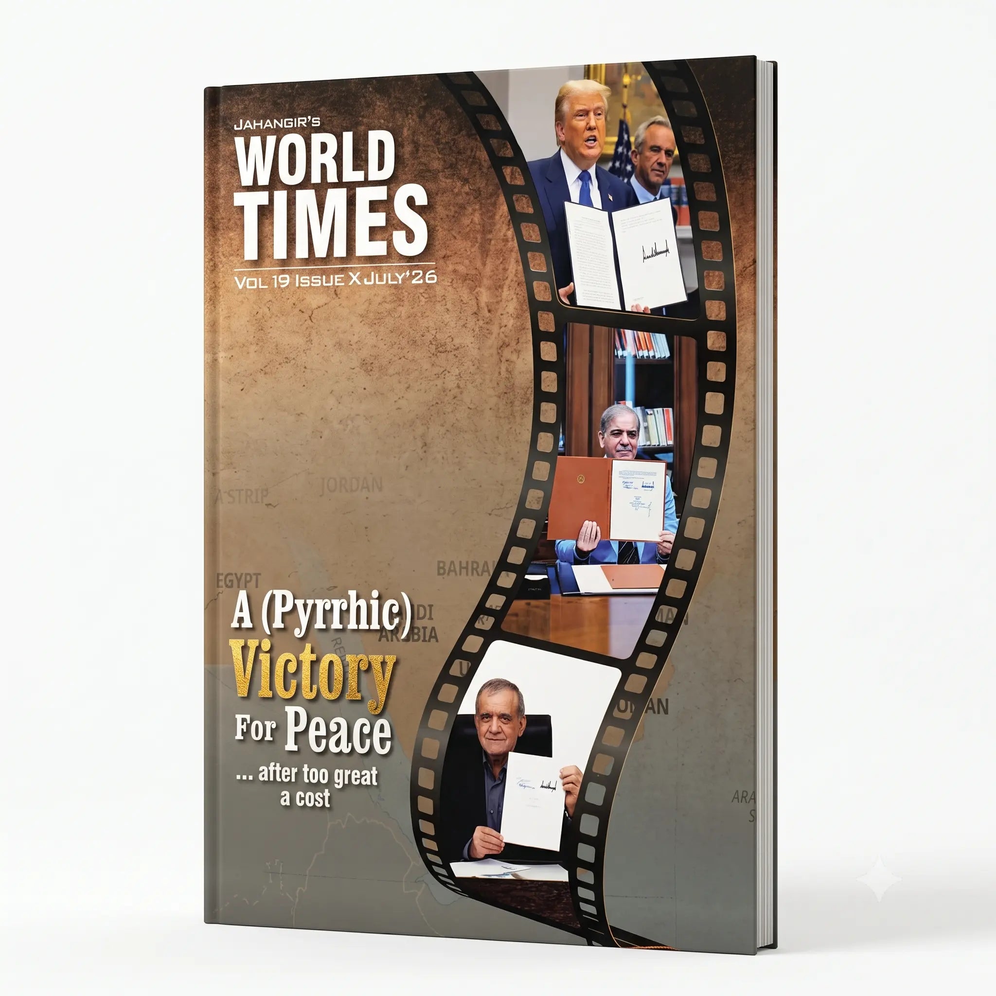 World Times Magazine - A (Pyrrhic) Victory For Peace (July 2026 Edition)