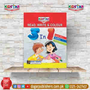 Kidstar 3 in 1 (Read, Write & Colour)
