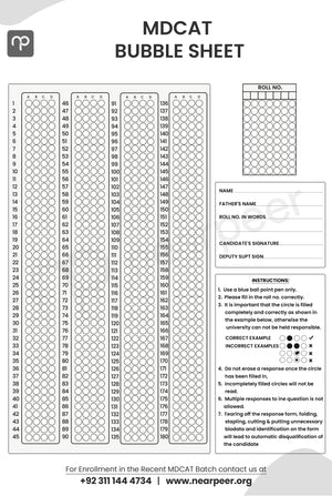 9-in-1 | Nearpeer MDCAT Final Prep Toolkit
