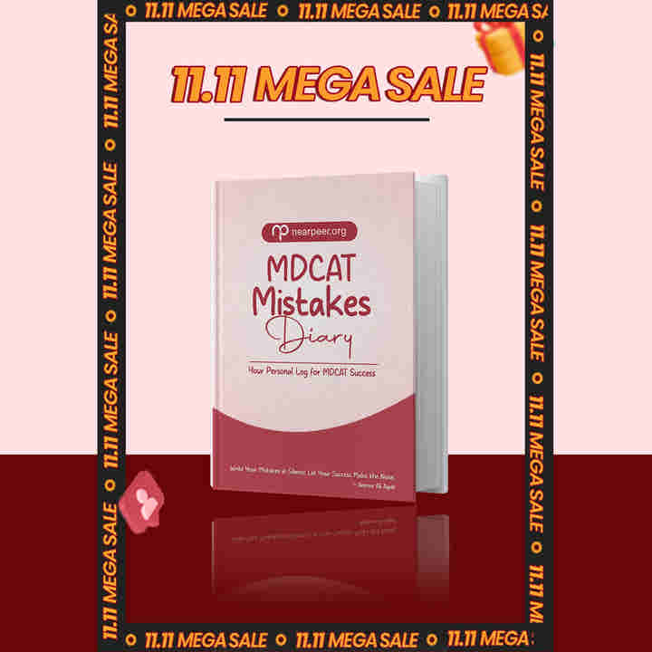 MDCAT Mistakes Diary