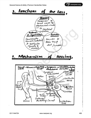 CSS General Science & Ability Premium Handwritten notes by Abrar Ahmad Butt Volume 1