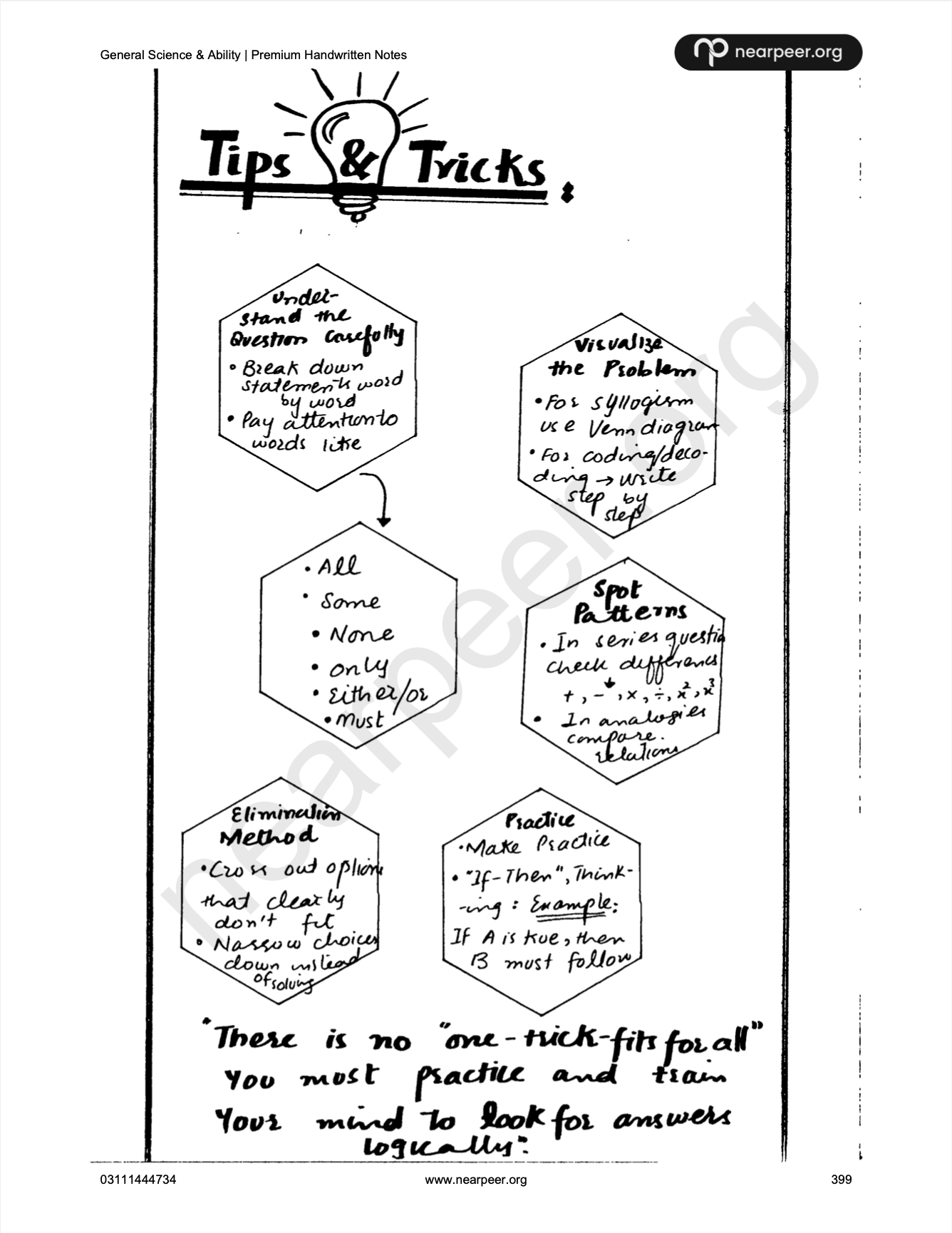 CSS General Science & Ability Premium Handwritten Notes (Vol 1 & Vol 2) by Abrar Ahmad Butt
