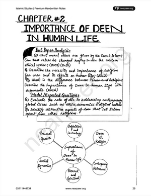 Islamic Studies Premium Handwritten Notes by Sir Murtaza + GSA Premium Handwritten Notes (Vol. 1 & 2) by Sir Abrar Ahmad