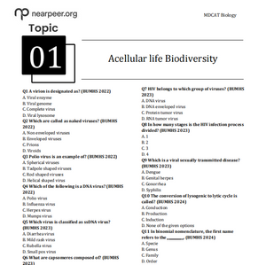 MDCAT Past Papers Book