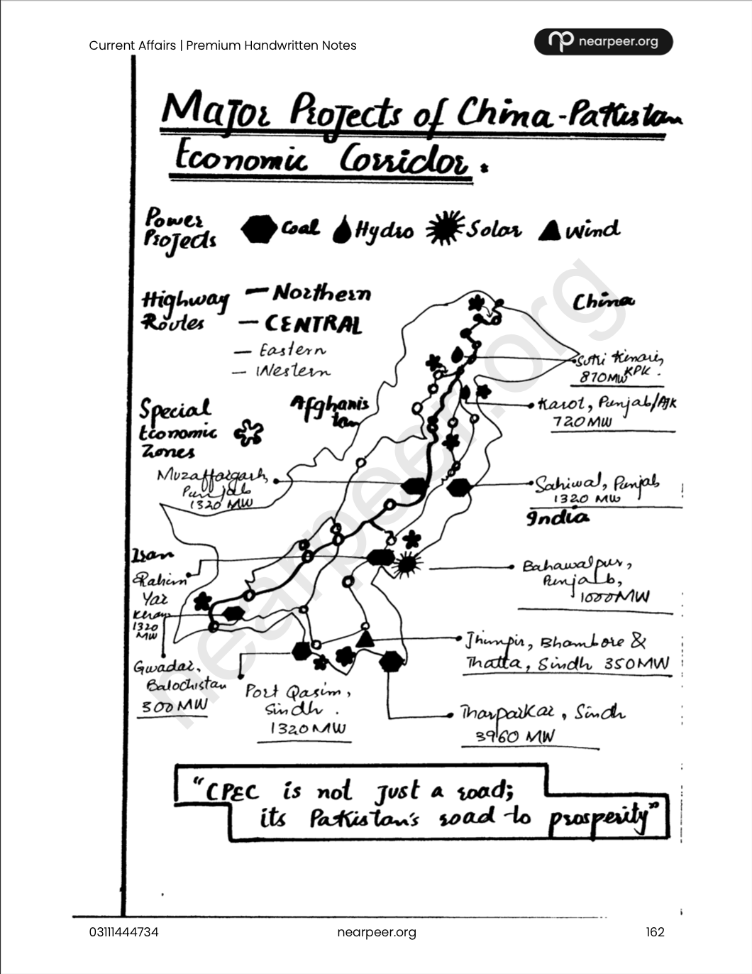 CSS Current Affairs Premium Handwritten Notes by Zohaib Ahmad Anjum