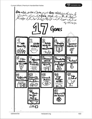 CSS Current Affairs Premium Handwritten Notes by Zohaib Ahmad Anjum