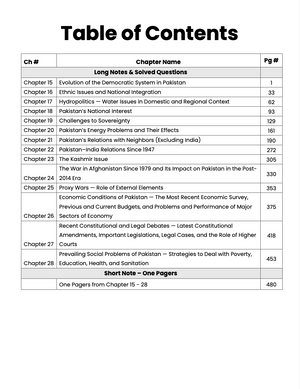 CSS 2027 Compulsory Subjects Premium Handwritten Notes Bundle - Pak Affairs V1 & V2, GSA V1 & V2, Islamic Studies, Current Affairs