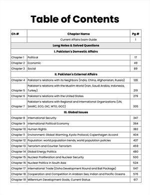CSS 2027 Compulsory Subjects Premium Handwritten Notes Bundle - Pak Affairs V1 & V2, GSA V1 & V2, Islamic Studies, Current Affairs