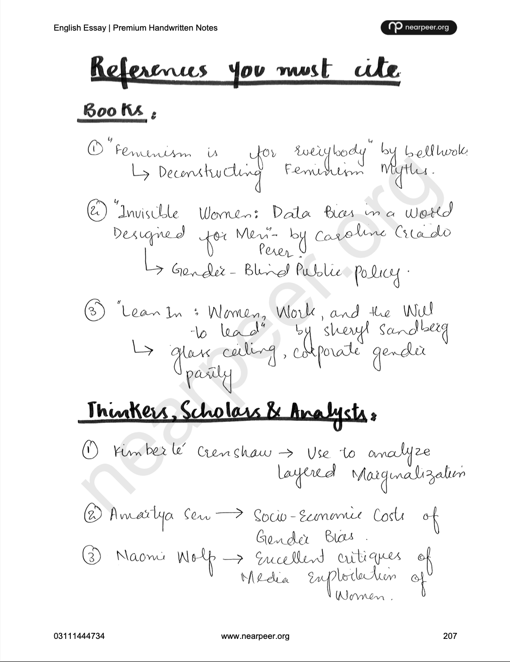 CSS PMS English Essay Premium Handwritten notes by Abrar Ahmad Butt