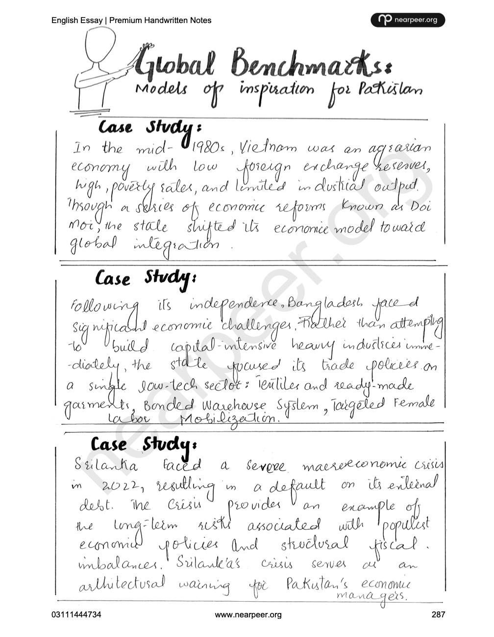 CSS PMS English Essay Premium Handwritten notes by Abrar Ahmad Butt