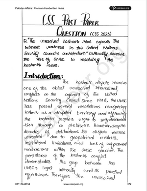 CSS PMS Pakistan Affairs Premium Handwritten Notes (Vol 1 & Vol 2) by Awaid Irshad Bhatti – Nearpeer