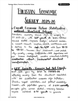 CSS PMS Pakistan Affairs Premium Handwritten Notes (Vol 1 & Vol 2) by Awaid Irshad Bhatti – Nearpeer