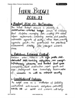 CSS PMS Pakistan Affairs Premium Handwritten Notes (Vol 1 & Vol 2) by Awaid Irshad Bhatti – Nearpeer