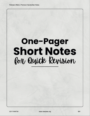 CSS PMS Pakistan Affairs Premium Handwritten Notes (Vol 1 & Vol 2) by Awaid Irshad Bhatti – Nearpeer