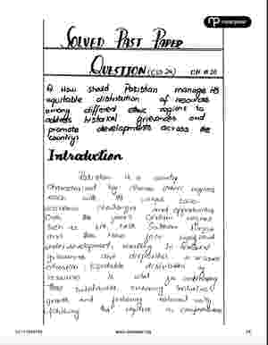 CSS/PMS Pakistan Affairs Topper’s Bundle – Premium Handwritten Notes (Vol 1 + Vol 2) + Complete Online Course