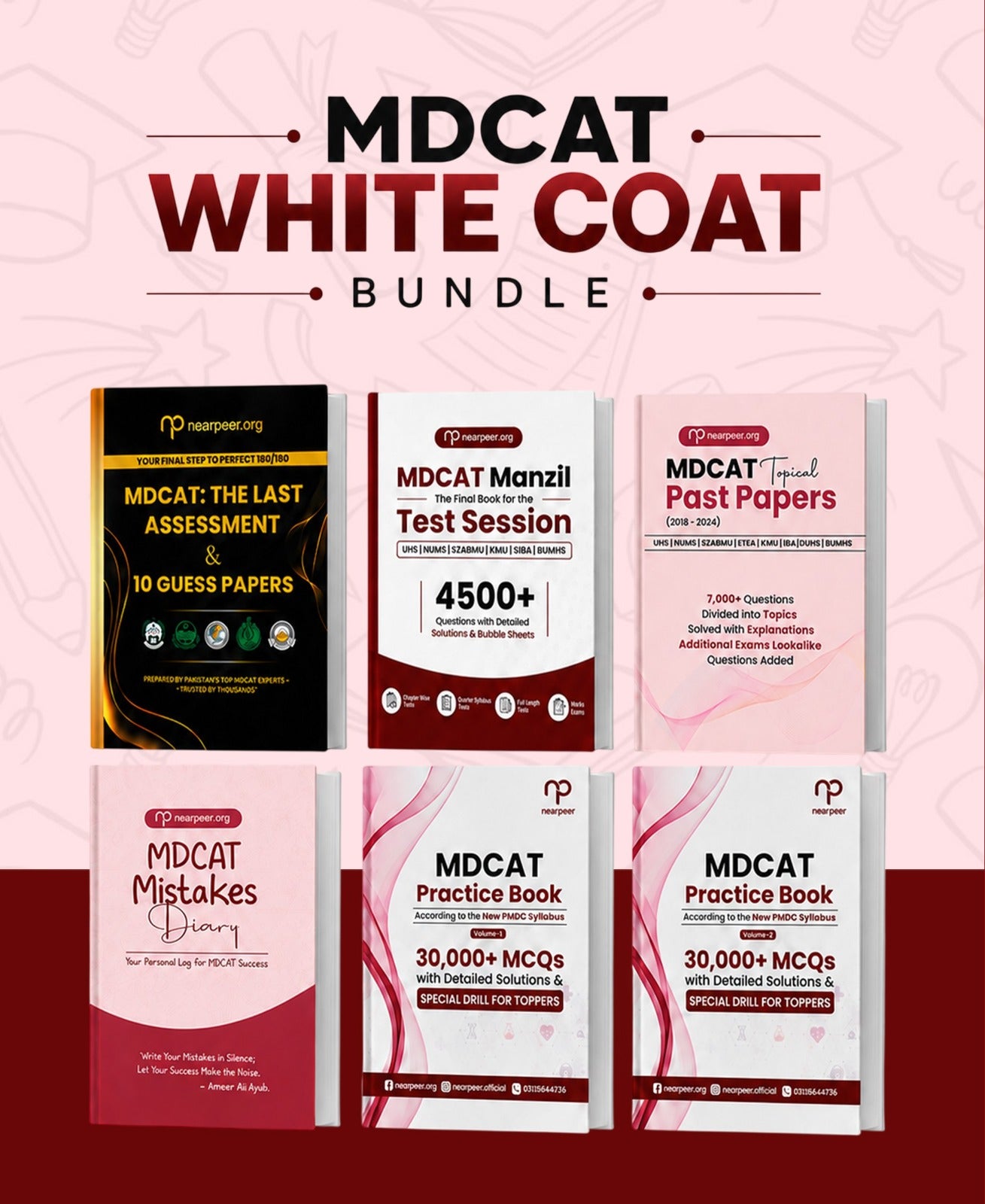 MDCAT White Coat Bundle