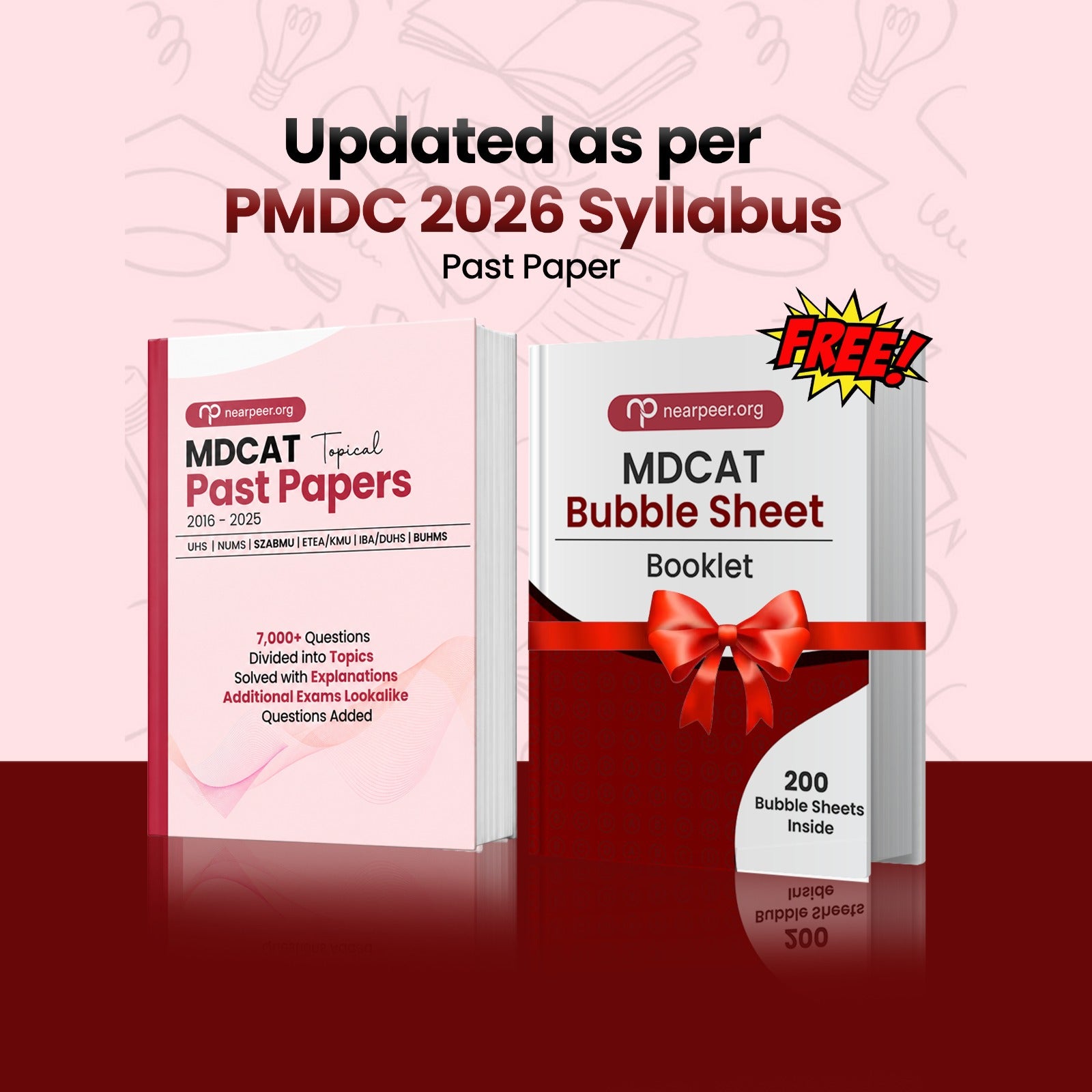 MDCAT Past Papers with FREE Gift