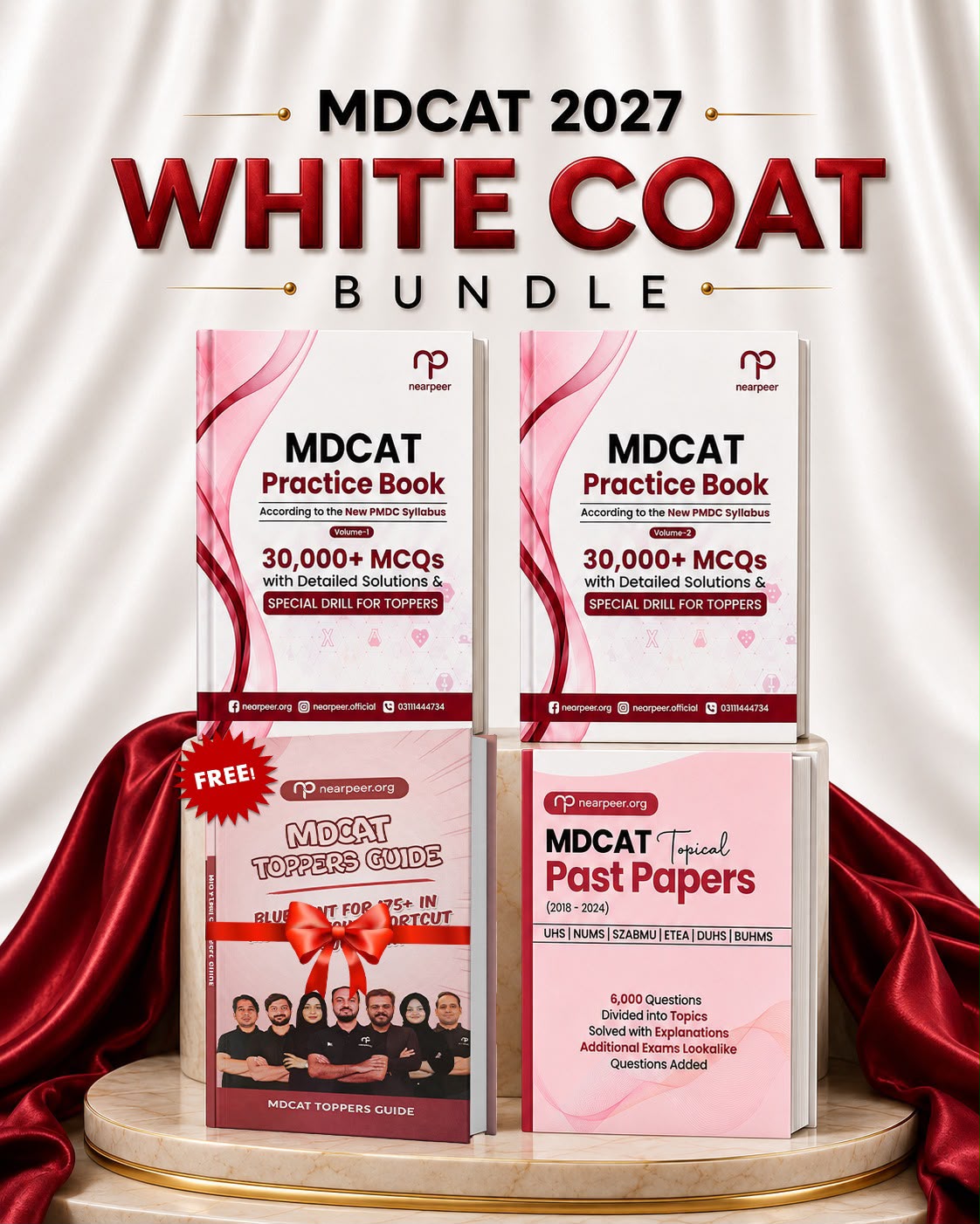 MDCAT White Coat Bundle
