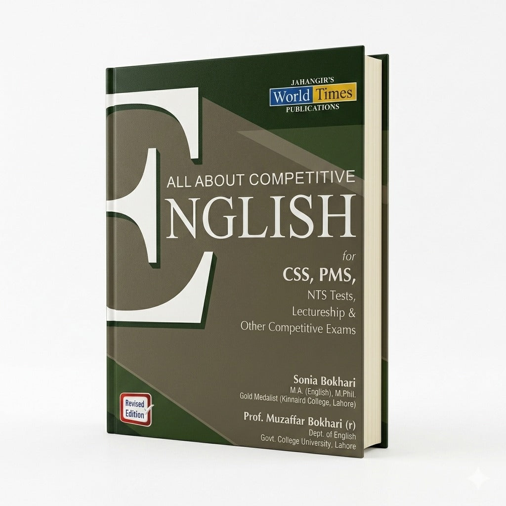 All about Competitive English By Muzaffar Bokhari