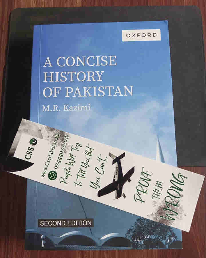 A Concise History of Pakistan by M.R. Kazimi Oxford