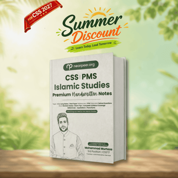 CSS PMS Islamic Studies Premium Handwritten notes by Mohammad Murtaza