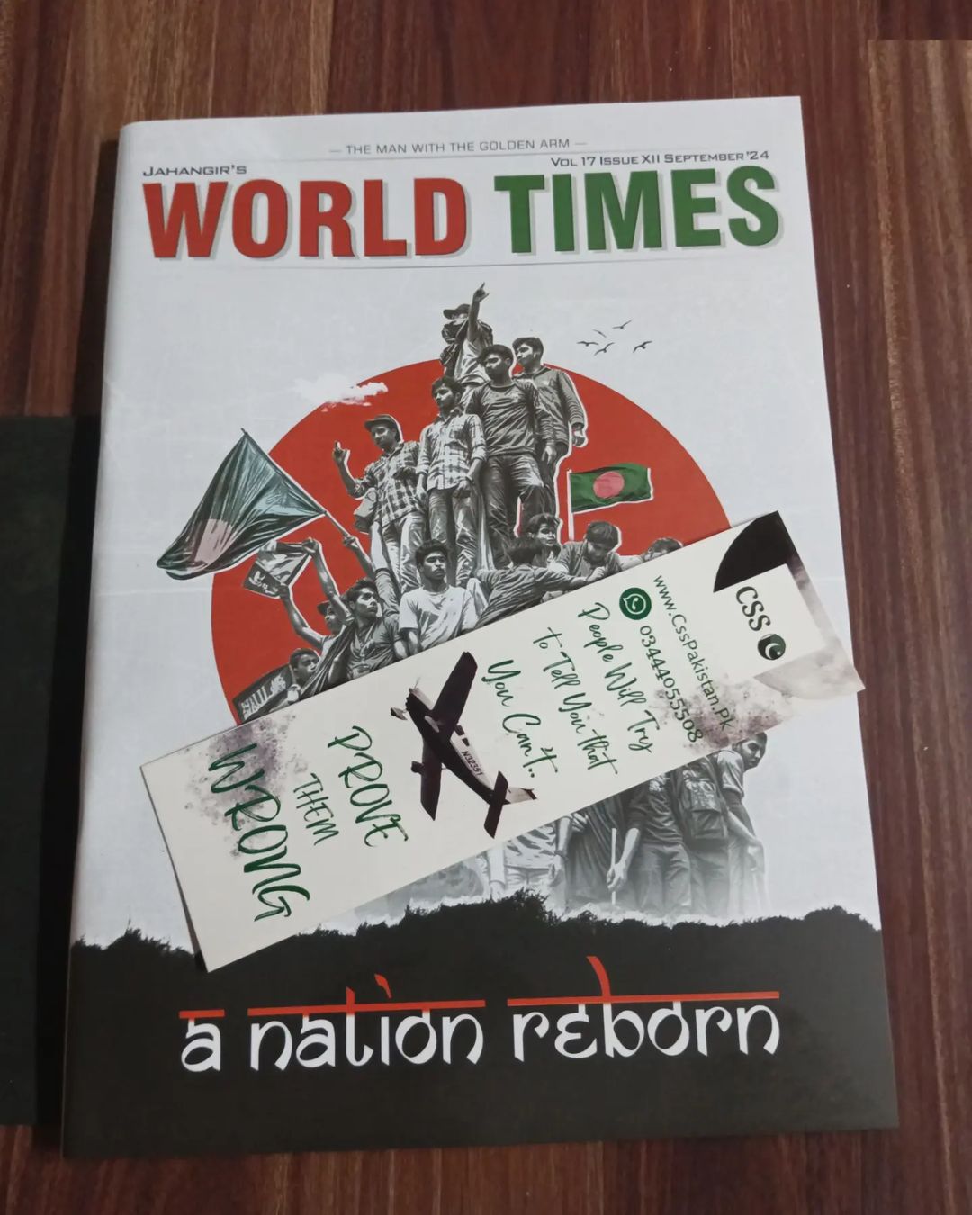 JWT Jahangir's World Times' Monthly Magazines in English: September 2024 Issue