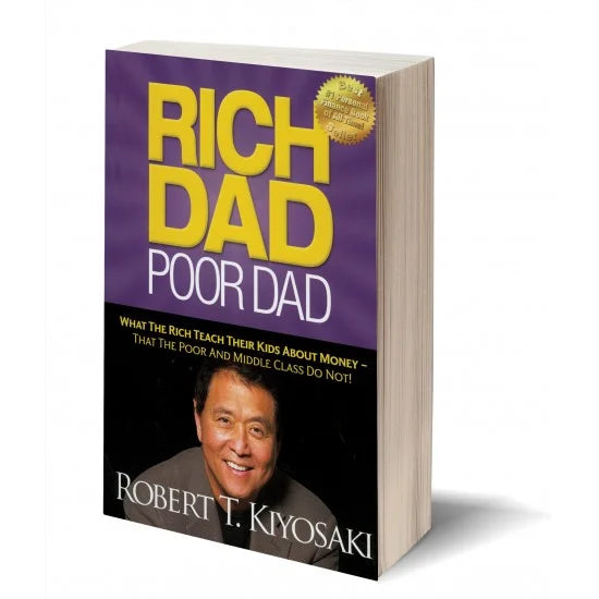 Rich Dad Poor Dad by Robert Kiyosaki and Sharon Lechter (Premium)