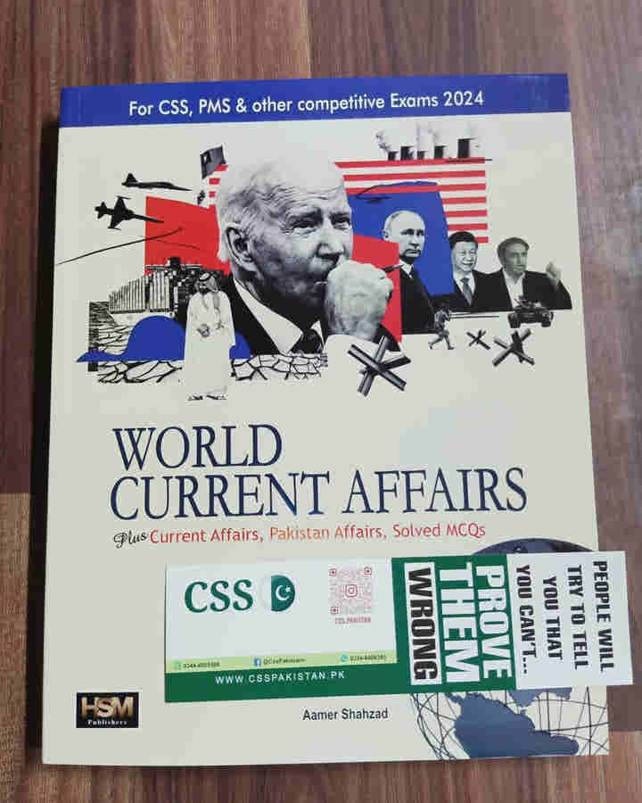 World Current Affairs 2024 by Aamer Shahzad HSM